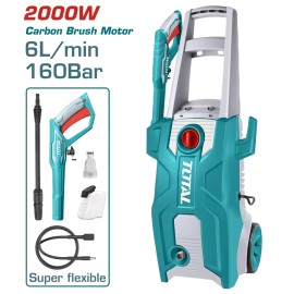 TOTAL - APARAT DE SPALAT CU PRESIUNE - 160BAR - 6L/MIN - 2000W (INDUSTRIAL)