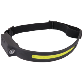 Lanternă frontală cu acumulat. cuplare prin detect. de mișc., 5/3 W, 350/120lm, 3 h