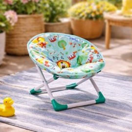 Scaun Fotoliu de Plaja Verde Menta Animalute 46x34,5x33,5cm