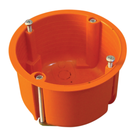 Doză ghips-carton, fără capac, portocaliu