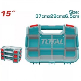 TOTAL - ORGANIZATOR PENTRU SCULE DIN PLASTIC 370MM*290MM*65MM