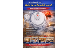Detectorul de fum autonom – Protecție esențială pentru orice locuință